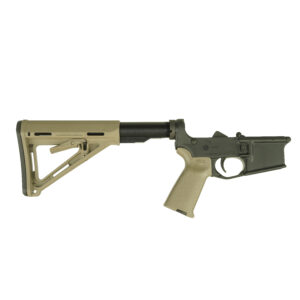ZRODelta Complete Lower Receiver - Magpul MOE FDE Stock | Mil-Spec | 7075-T6 Forged